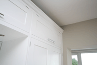 Cornice and Top box Detail, Click for Enlargements, Two pictures (0.7 mb each.)