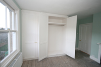 Twin Bespoke Fitted Wardrobes showing Full Height Hanging Space, Click for Enlargement 5 (0.6 mb.)