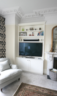 Bespoke Alcove Units,Click for Enlargements, Two Pictures (0.6 mb each).