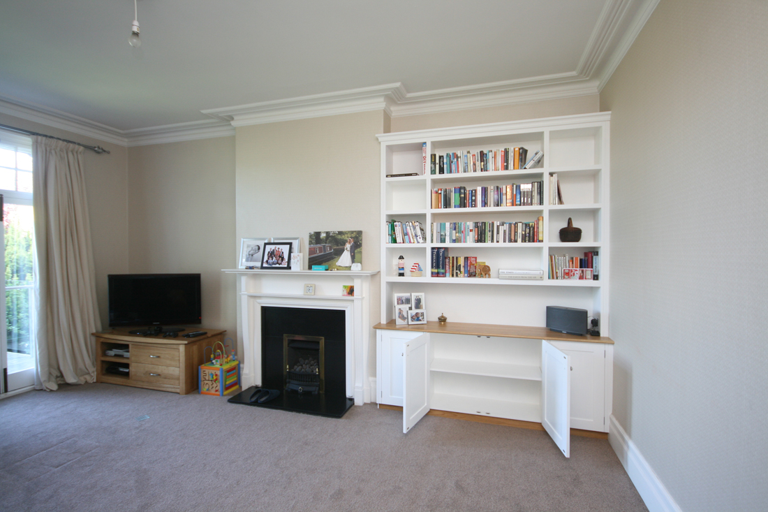 Back to Bespoke Alcove Unit with Oak Worktop main page