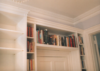 Painted Bespoke Home Office with Oak Desk, Enlargement 3 (0.6 mb)