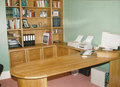 Oak Office with Surrounding Desk, Enlargement 6 (0.6 mb).